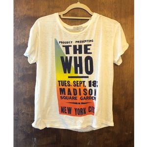 Junk Food Clothing/Aritzia The Who Band Tee